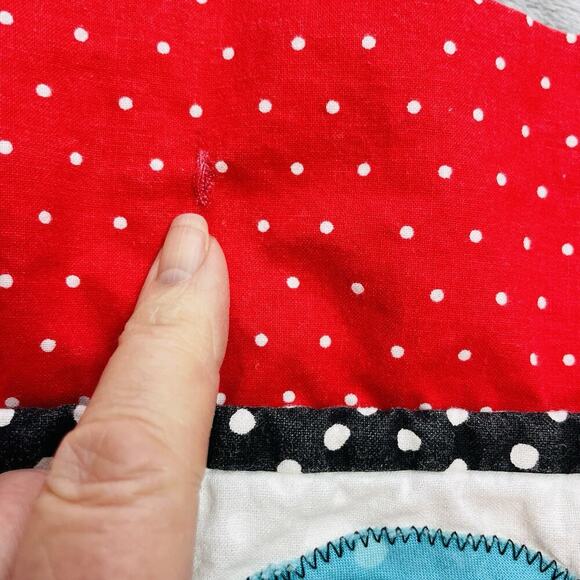 Dr Seuss Cat in the Hat Wall Hanging Nursery Playroom Rod Pocket 30"x49" Large - Picture 8 of 9